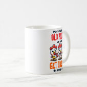 Mug Dont Mess With Old People (Devant droit)