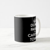 Mug Dont Panic And Carry A Towel  (Devant droit)