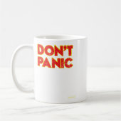 Mug Don't Panic Vintage Distressed Shirt  (Gauche)