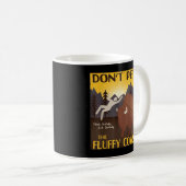 Mug Don't Pet The Fluffy Cows Bison Buffalo (Devant droit)