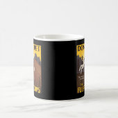 Mug Don't Pet The Fluffy Cows Bison Buffalo (Centre)