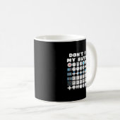 Mug Don't Push My Buttons Gamer Gaming Funny Game  (Devant droit)