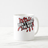Mug Don'T Shoot The Ref Paintball Shooting Game (Devant droit)