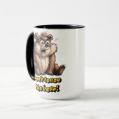 Mug Don't Tease Teddy Bear - Charme et Humour (Devant gauche)