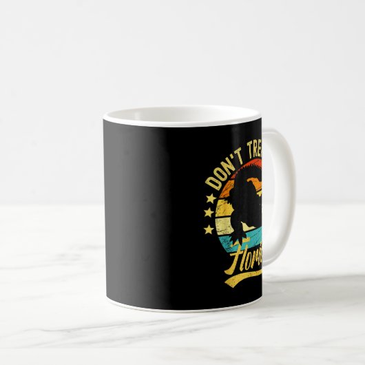 Mug Don't Tread On Florida Alligator (Devant droit)