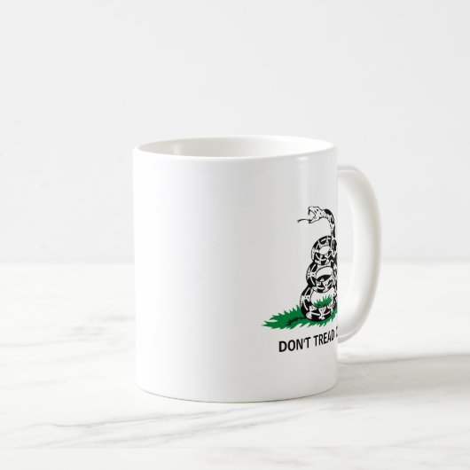 Mug Dont Tread On Me  (Devant droit)