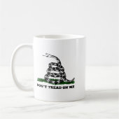 Mug Don't Tread On Me 2nd Amendment Patriotic New Nove (Gauche)