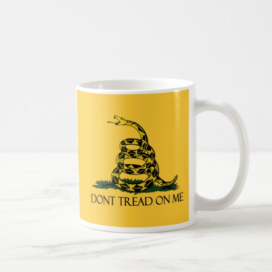 Mug Dont Tread on Me Gadsden Drapeau militaire histori (Droite)