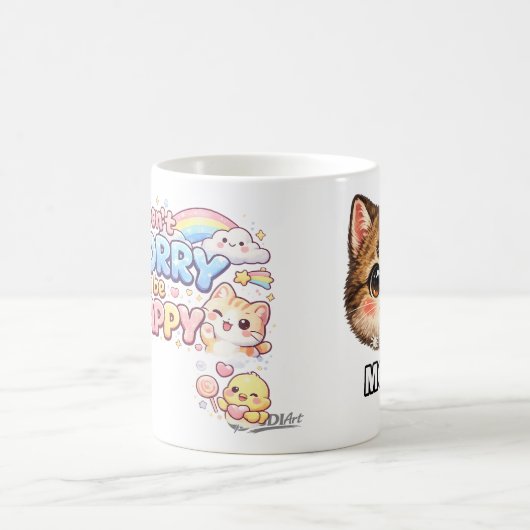 MUG - Don't worry, be happy! (Centre)