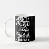 Mug Don't Worry I'm Koalified To Drive Funny New Drive (Gauche)