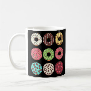 Mug Donut Assorti Donuts Sucres Foie Cookie Donut