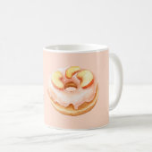 Mug Donut aux pêches sucrées (Devant droit)