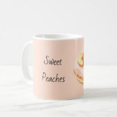 Mug Donut aux pêches sucrées (Devant gauche)