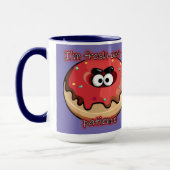 Mug Donut en colère : Frais par patience (Gauche)