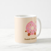 Mug Donut joyeux avec pépites (Devant droit)