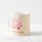 Mug Donut joyeux avec pépites (Devant gauche)