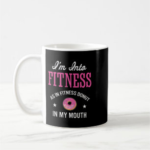 Mug Donut Lover Im Dans Fitness Doughnut Drôle Nourrit