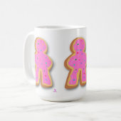 Mug Donut Meeple Plaisir Planche Jeu Pièce Art Look (Devant gauche)