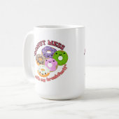 MUG DONUT MESSWITH MON PETIT DÉJEUNER (Devant gauche)