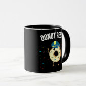 Mug Donut Résistez À Mème Drôle Officier De Police Sou (Devant droit)