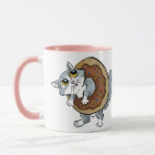 Mug Donut sucré Kitty (Gauche)