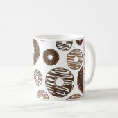 Mug Donuts Au Chocolat, Donuts Au Caramel, Glace, Votr (Devant droit)