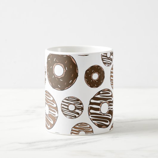 Mug Donuts Au Chocolat, Donuts Au Caramel, Glace, Votr (Centre)