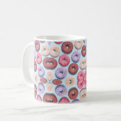 Mug Donuts avec Motif d'arrosage (Devant gauche)