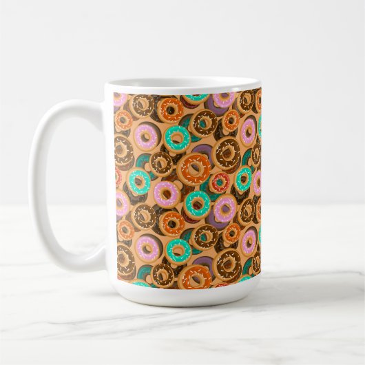 Mug Donuts avec Motif d'arrosage (Gauche)