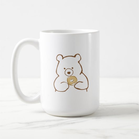 Mug Donuts, ours et moi (Gauche)
