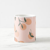 Mug Doodart : Orange Cherry Vintage Motif (Centre)