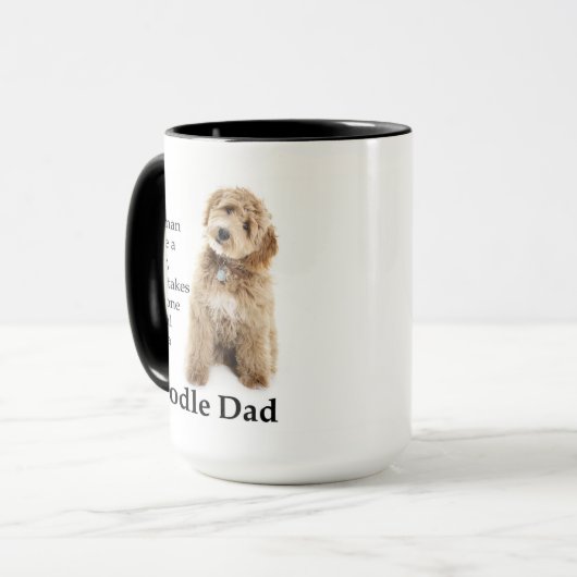 Mug Doodle Chien Papa (Devant gauche)