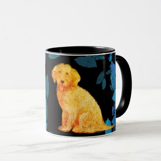 Mug Doodle d'or (Devant droit)