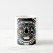 Mug Doodle ethnique africain Zebra texturé Art Imprime (Centre)