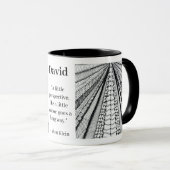 Mug Doodle Moderne avec Citation sur la Perspective et (Devant droit)