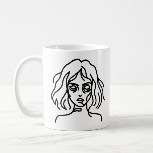 Mug Doodle Zombie (Gauche)