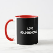Mug Doodles d'or (Gauche)