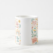 Mug Doodles utiles pour un foyer heureux (Centre)