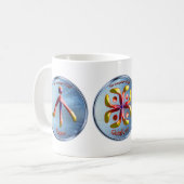 Mug Doodling sur le symbole de l'objet (Devant gauche)