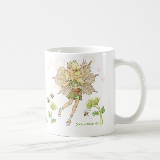 Mug Doolie des collines de fleur (Droite)