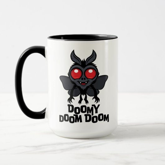 Mug Doomy Doom Doom Mignon Cryptide Mothman (Gauche)