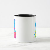 Mug Dope bat les pieds heureux (Centre)
