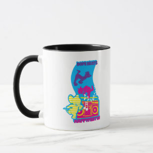Mug Dope bat les pieds heureux