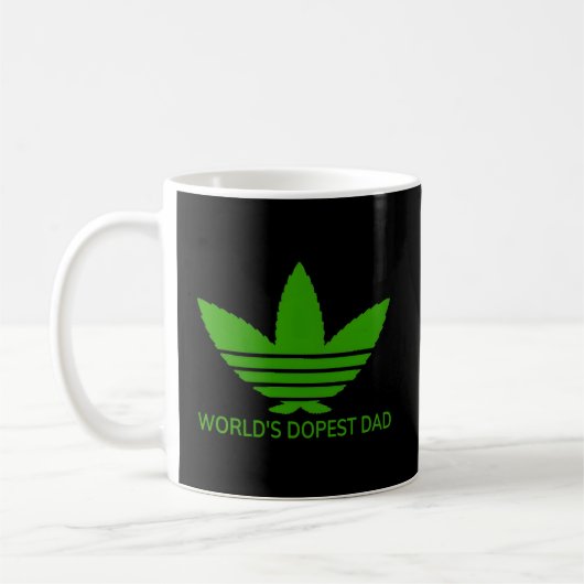 Mug Dopest Papa Du Monde Mauvais Mauvais Mauvais Météo (Gauche)