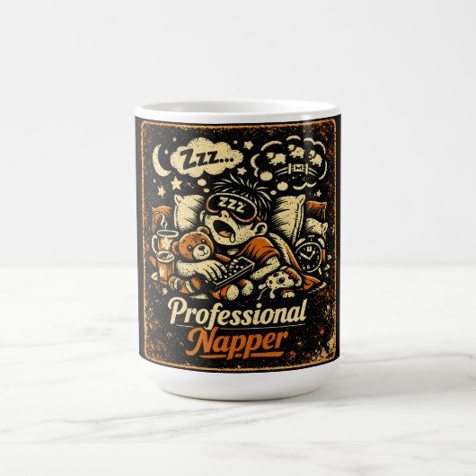 Mug Dormeuse Professionnelle – Carrière d'Humour de So (Centre)