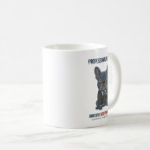 Mug Dormeuse Professionnelle Drôle Bouledogue Français (Devant droit)