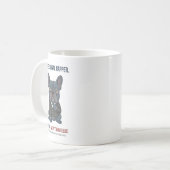 Mug Dormeuse Professionnelle Drôle Bouledogue Français (Devant gauche)