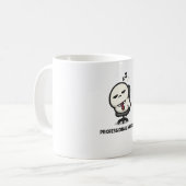 Mug Dormeuse professionnelle - Personnage de bureau mi (Devant gauche)