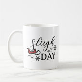 Mug Dormez toute la journée Noël (Gauche)