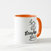 Mug Dormir à la maison Répéter (Devant droit)